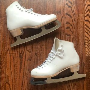 White Ice Skates